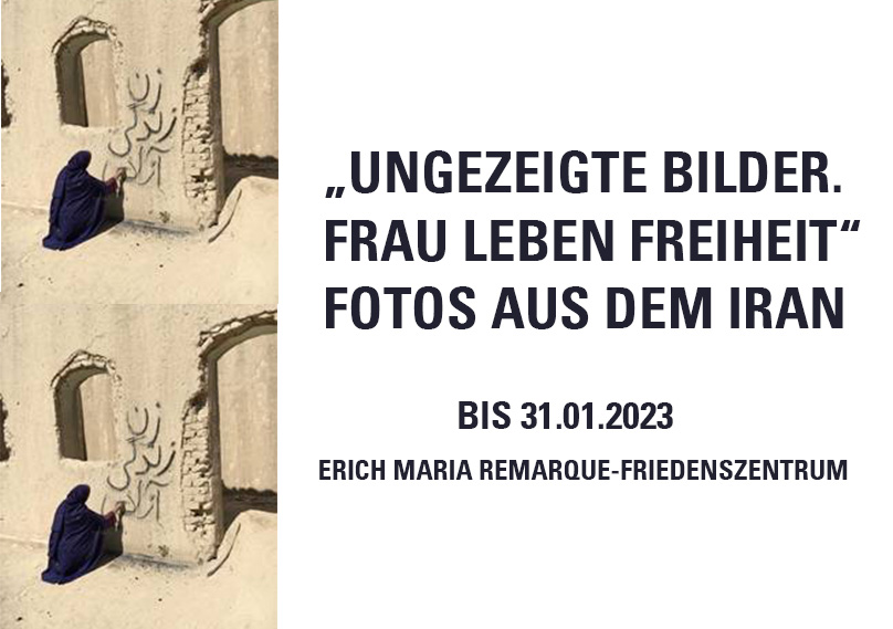 Ausstellung „Ungezeigte Bilder. Frau Leben Freiheit“