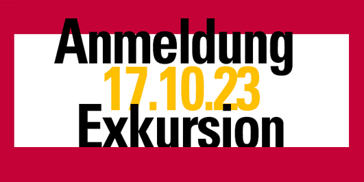 Exkursion mit Künstlern aus Belgien und Holland, Anmeldung am 17.10.23